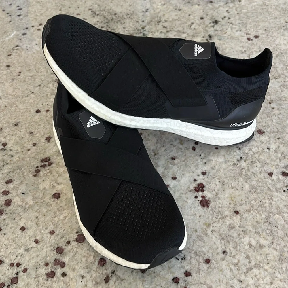 adidas Ultraboost Black Slip On - Picture 1 of 12